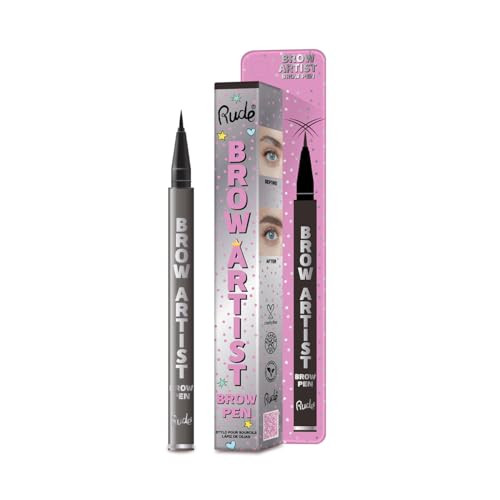 Rude Brow Artist Brow Pen - Black Brown By Rude Cosmetics For Women - 0.018 Oz Brow Pen