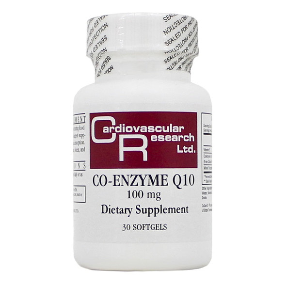 Ecological Formulas Co-Enzyme Q10 - 100Mg 30 Softgels