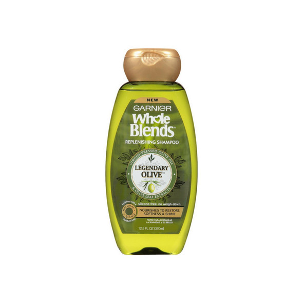 Garnier Whole Blends Legendary Olive Replenishing Shampoo 12.5 oz