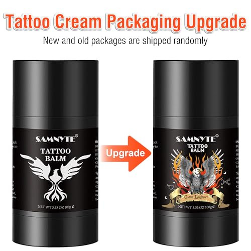 Samnyte Tattoo Balm 3.53Oz Tattoo Cream Stick For Moisturizing Tattoo Aftercare Butter Lotion 3.53Oz