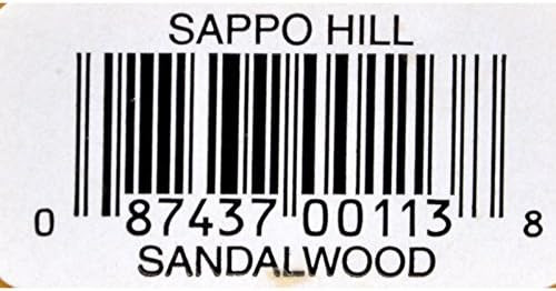 Sappo Hill Soapworks Sandalwood Glycerine Soap 3.5 Ounce