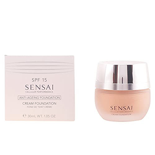 Kanebo Sensai Cellular Performance Cream Foundation Number Cf23 Almond Beige 30 Ml