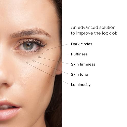 Serovital Beauty Dark Circle Eraser Brightening & Anti Puffiness Under-Eye Treatment With Peptides Dark Circle Corrector Eye Corrector For Dark Circles - Hormone-Aware Clinically Tested 15Ml