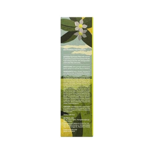 Skin79 - Shine Yuja Ampoule 1.69 Fl Oz/50Ml Vita-C Formula And Vitalizing