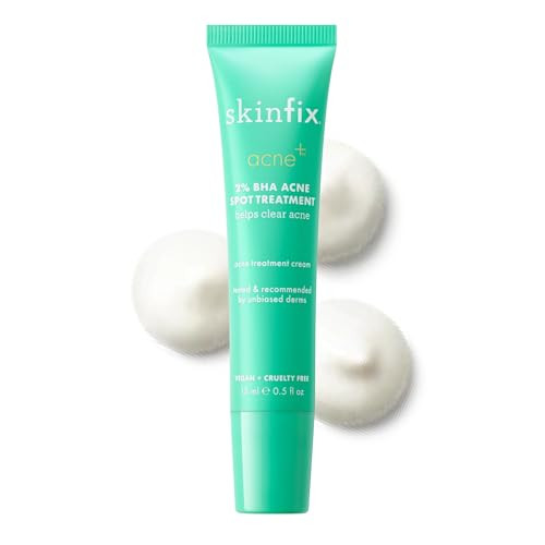 Skinfix 2% Bha Spot Treatment - 0.5 Fl Oz - Clears Acne Blemishes & Blackheads With Niacinamide - Fragrance - Vegan Cruelty