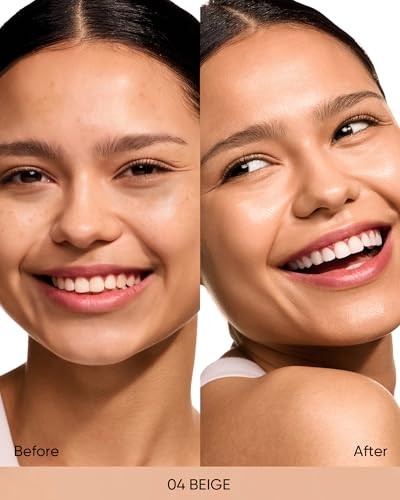 Skintific Pink Glow Cushion Foundation(04 Beige)+Peptide Brightening Lip Serum(11U Dusty Rose)