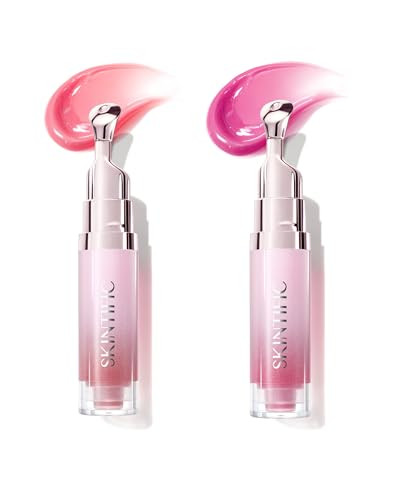 Skintific Peptide Brightening Lip Serum 01 Baby Pink & 04 Pink Berry