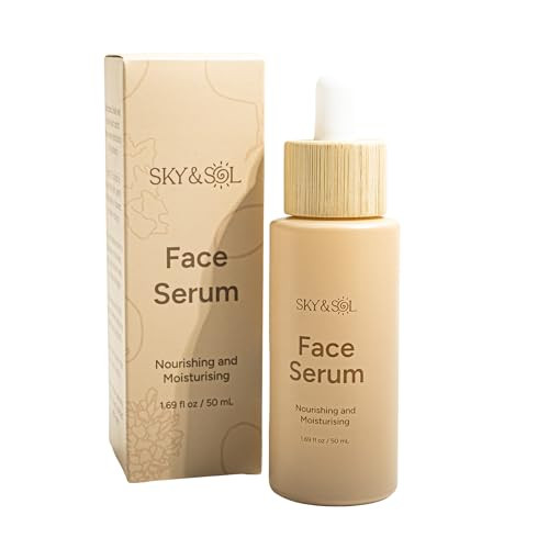Sky & Sol Ancestral Anti-Aging Tallow Serum For Face Grass-Fed Tallow Squalane & Marula Oil Hydrating Facial Serum For Radiance Smooth Texture & Skin Barrier Support 50Ml