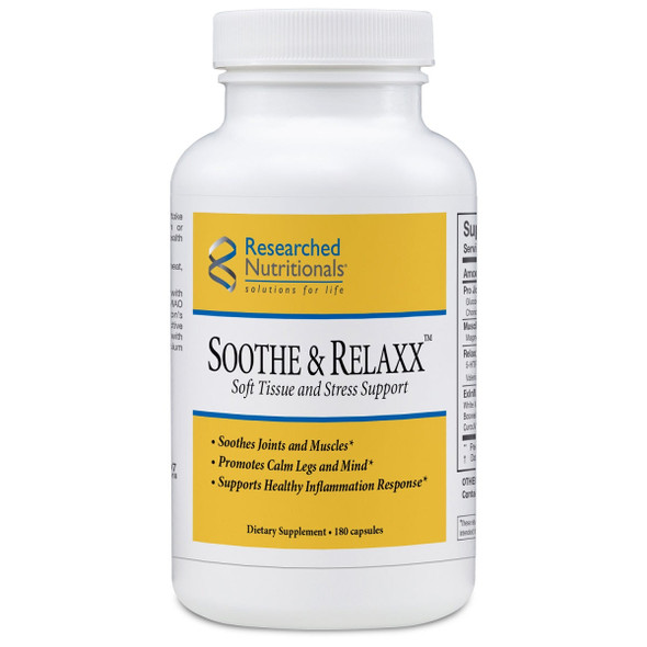 Researched Nutritionals Soothe  Relaxx 180 Capsules