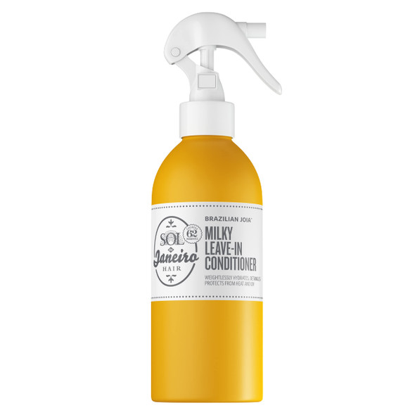 Sol De Janeiro Brazilian Milky Leave-In Conditioner Fights Frizz Detangles Heat Protection Spray For Hair