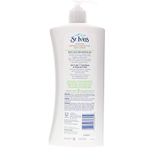Saint Ives St. Ives Body Lotion Oatmeal And Shea Butter 21 Oz (Pack Of 4) (B07Cl15Scq)