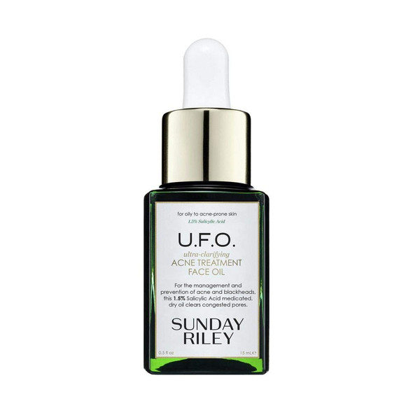 Sunday Riley U.F.O. Ultra-Clarifying Salicylic Acid And Tea Tree Acne Treatment Face Oil