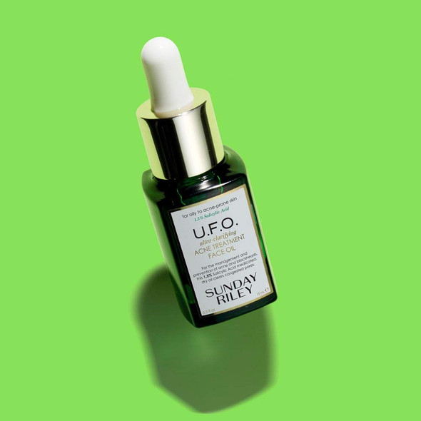 Sunday Riley U.F.O. Ultra-Clarifying Salicylic Acid And Tea Tree Acne Treatment Face Oil