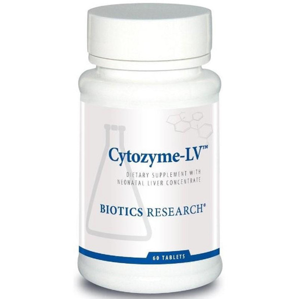 Biotics Research Cytozyme-LV Neonatal Liver 60 Tablets