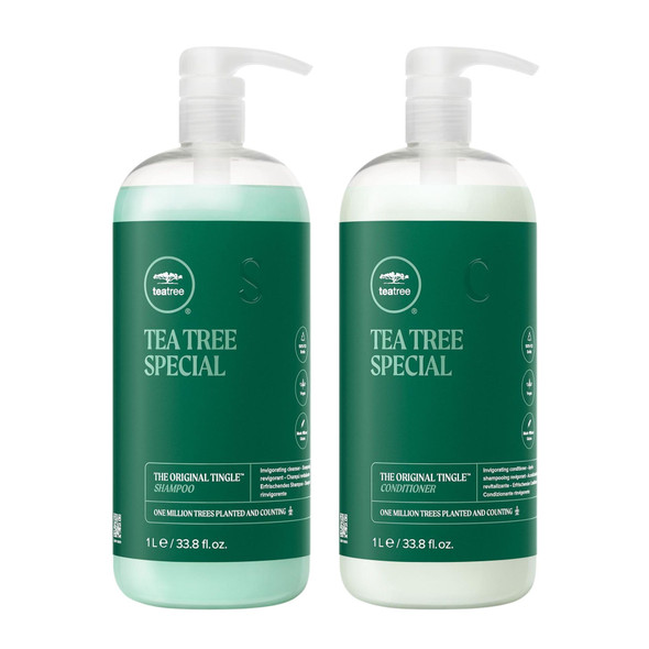 Tea Tree Special Shampoo Deep Cleans Refreshes Scalp For All Hair Types Especially Oily Hair