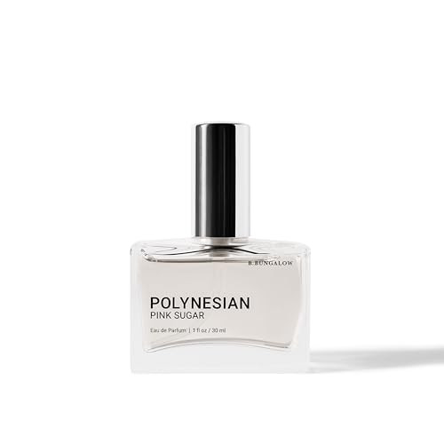 The Beachwaver Co. B. Bungalow Polynesian Pink Sugar Fragrance - Full Size (1 Fl Oz) Notes Of Caribbean Coconut Fresh Mandarin Orange & Hawaiian Sugar Cane