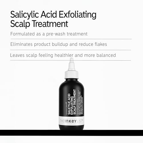 The Inkey List Salicylic Acid Exfoliating Scalp Treatment 5 Fl Oz Hydrating Scalp Oil Moisturizing Scalp Scrub Suitable For All Hair Types