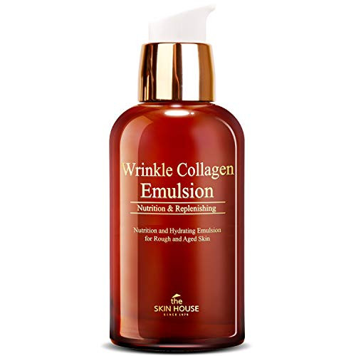 The Skin House Wrinkle Collagen Emulsion Lightweight Firming Emulsion With Collagen Hydrating Wrinkle Moisturizer For Mature Skin 130Ml / 4.39 Fl.Oz