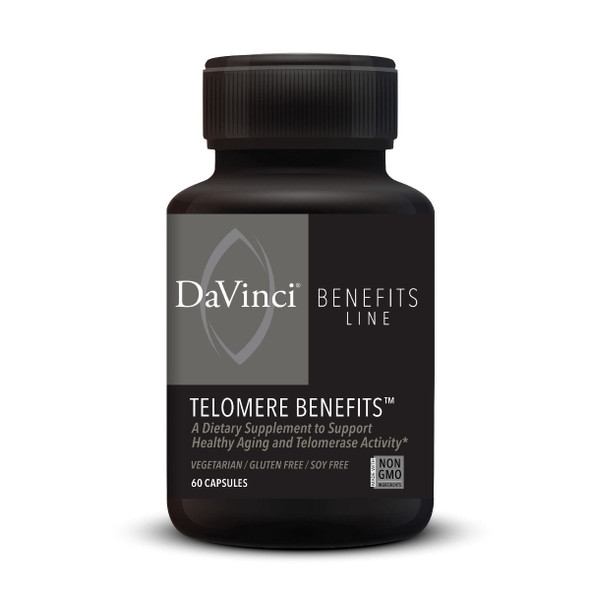 DaVinci Labs Telomere Benefits 60 Capsules