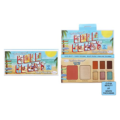 Thebalm Voyage Gold Coast Face Palette 0.35 Oz