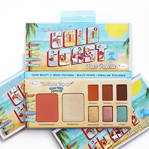 Thebalm Voyage Gold Coast Face Palette 0.35 Oz