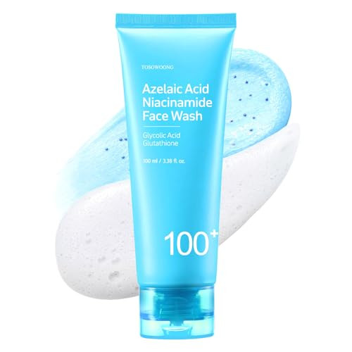 Tosowoong Azelaic Acid Niacinamide Face Wash 99% Purity Azelaic Acid Mochi Whip Cleanser With Capsules Excess Sebum Centella Asiatica For Acne-Prone Skin Korean Skincare 100Ml / 3.38 Fl. Oz