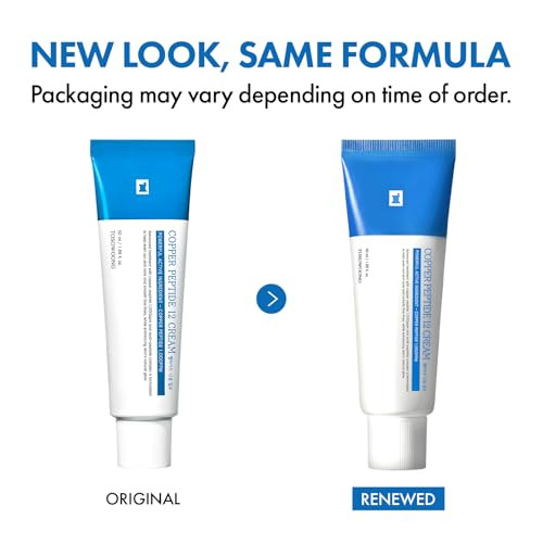 Tosowoong Copper Peptide 12 Cream 99% Purity Of Copper Tripeptide-1 Ghk-Cu 12 Multi-Peptide Powerful Anti Aging Formula For Fine Lines Firming Skin Elasticity Korean Skincare 50Ml / 1.69 Fl.Oz