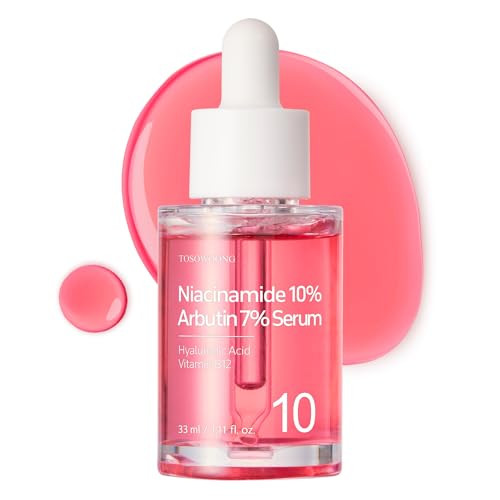 Tosowoong Niacinamide 10% Arbutin 7% Serum Hyperpigmentation Dark Spot Remover Discoloration Correcting For Uneven Skin Tone Glass Skin All Skin Types Korean Skincare 33Ml / 1.11 Fl. Oz