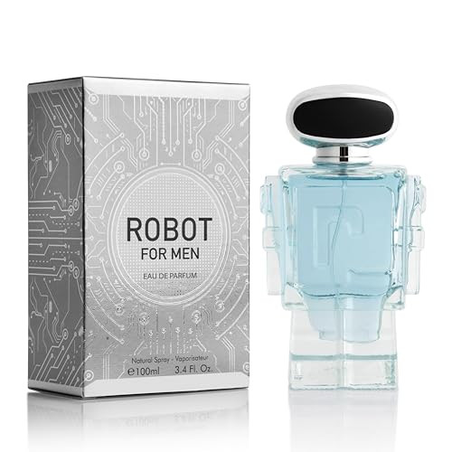 Urban Collection Robot For Men - Woody Aromatic Fragrance - Top Notes Of Lavender Lemon Zest & Apple - Base Scents Of Lavender Vanilla & Vetiver Nuances - Of Paraben - Elegant 100Ml Bottle Parfume For Men
