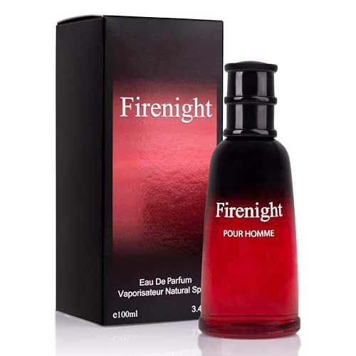 Urban Collection Firenight For Men Eau De Parfum 3.4 Fl Oz- Top Notes Of Nutmeg Flower Lavender Cedar Chamomile Mandarin Orange Hawthorn Bergamot & Lemon - Citrus Cologne For Day & Night Use Elegant 100Ml Bottle