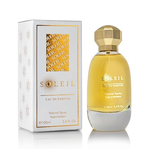 Urban Collection Soleil For Women Eau De Parfum - Gourmand Fragrance With Soft Florals & Creamy Sandalwood - Top Notes Of Pistachio Vanilla & Salted Caramel - Natural & Of Parabens - Elegant 100Ml Bottle
