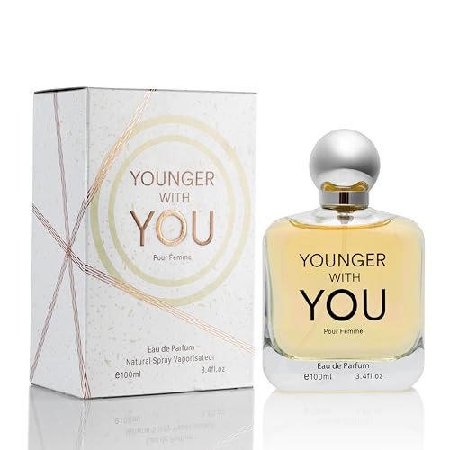 Urban Collection Younger With You For Women Eau De Parfum Floral & Fruity Scent Rose & Vanilla Base Raspberry & Neroli Top Natural Mild Paraben- Vegan & Cruelty- Elegant 100Ml Bottle