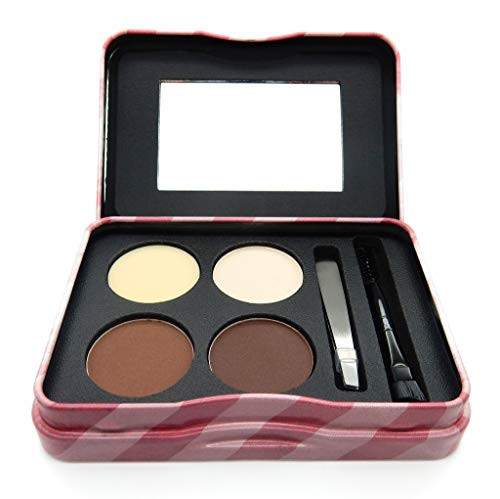 W7 Brow Parlour The Complete Eyebrow Grooming Kit With Brush And Tweezer