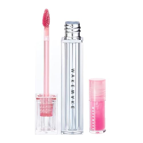 Wakemake Dewy Gel Glow Tint Set 0.16 Oz Made In Korea (06 Peony Fizz) Pink