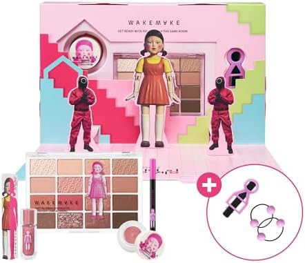 Wakemake Wm X Netflix Squid Game Get Ready With Younghee Make Up Set Korean Make Up Set