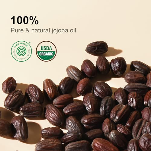 Yoken Almond Oil And Jojoba Oil Bundle 16 Fl Oz - 100% Pure Natural Cold Pressed Carrier Oils For Skin Hair & Body - Organic Moisturizing Oil