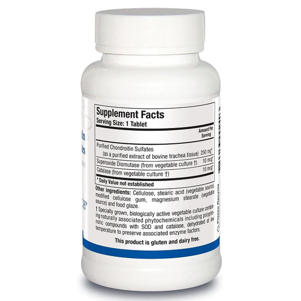 Biotics Research Purified Chondroitin Sulfates 90 Tablets