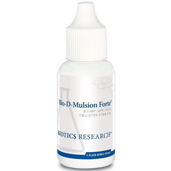 Biotics Research Bio-D-Mulsion Forte 1 Oz