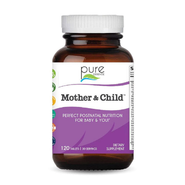 Pure Essence Mother  Child Postnatal Multivitamin 120 Tablets