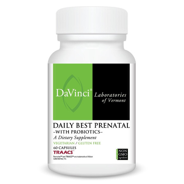 DaVinci Labs Daily Best Prenatal 60 Capsules
