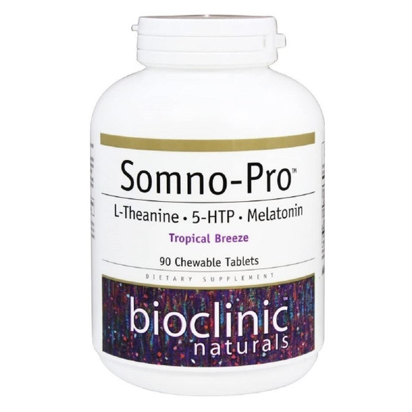 Bioclinic Naturals Somno-Pro 90 Chewable Tablets