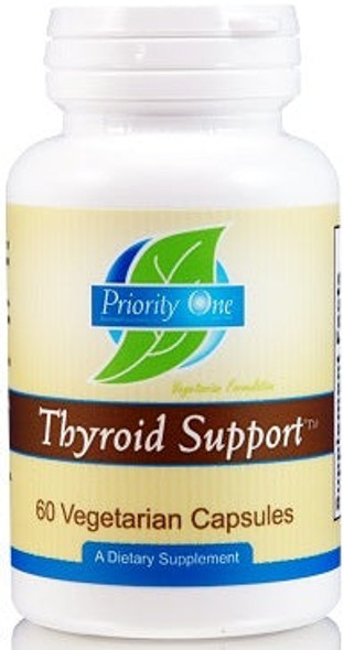 Priority One Thyroid Support 60 Vegetarian Capsules