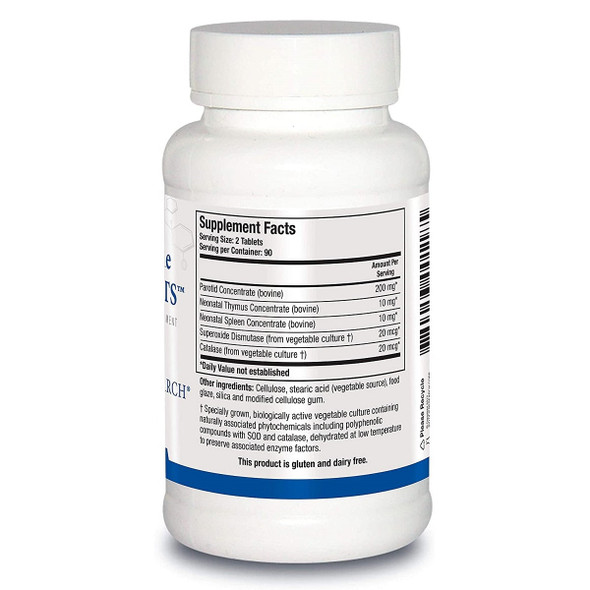 Biotics Research Cytozyme-Parotid-TS 180 Tablets