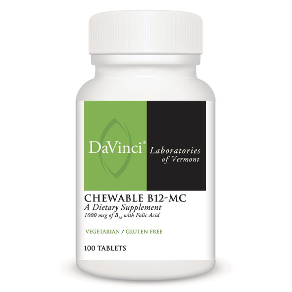 DaVinci Labs Chewable B12-MC 100 Tablets