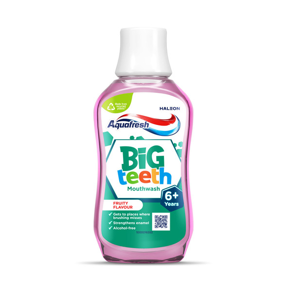 Aquafresh Mouthwash Big Teeth Fruity 300Ml