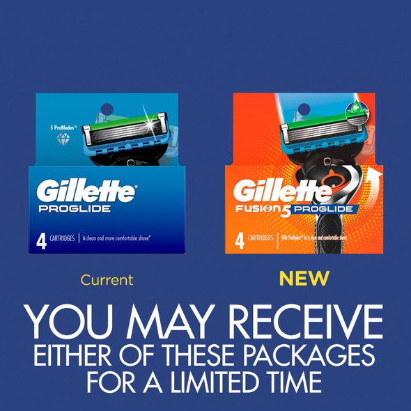 Gillette Fusion ProGlide Power Cartridges 4 ea