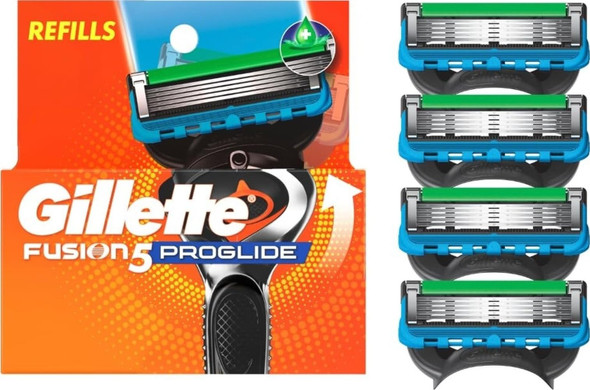 Gillette Fusion ProGlide Power Cartridges 4 ea