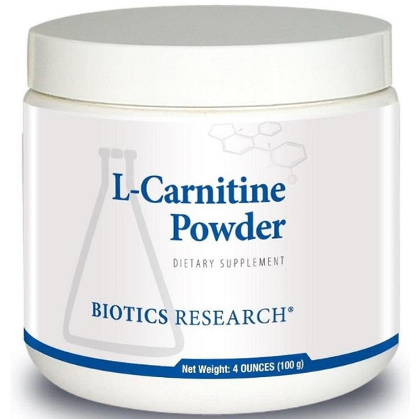 Biotics Research L-Carnitine Powder 4 Oz
