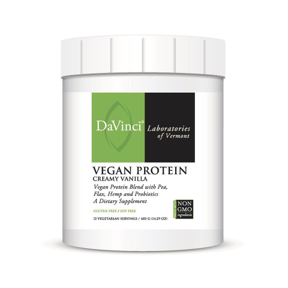 DaVinci Labs Vegan Protein-Creamy Vanilla 15 Servings