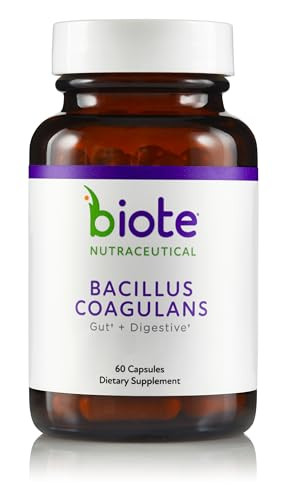 Biote Nutraceuticals - Bacillus Coagulans - Gut Digestive (60 Capsules)